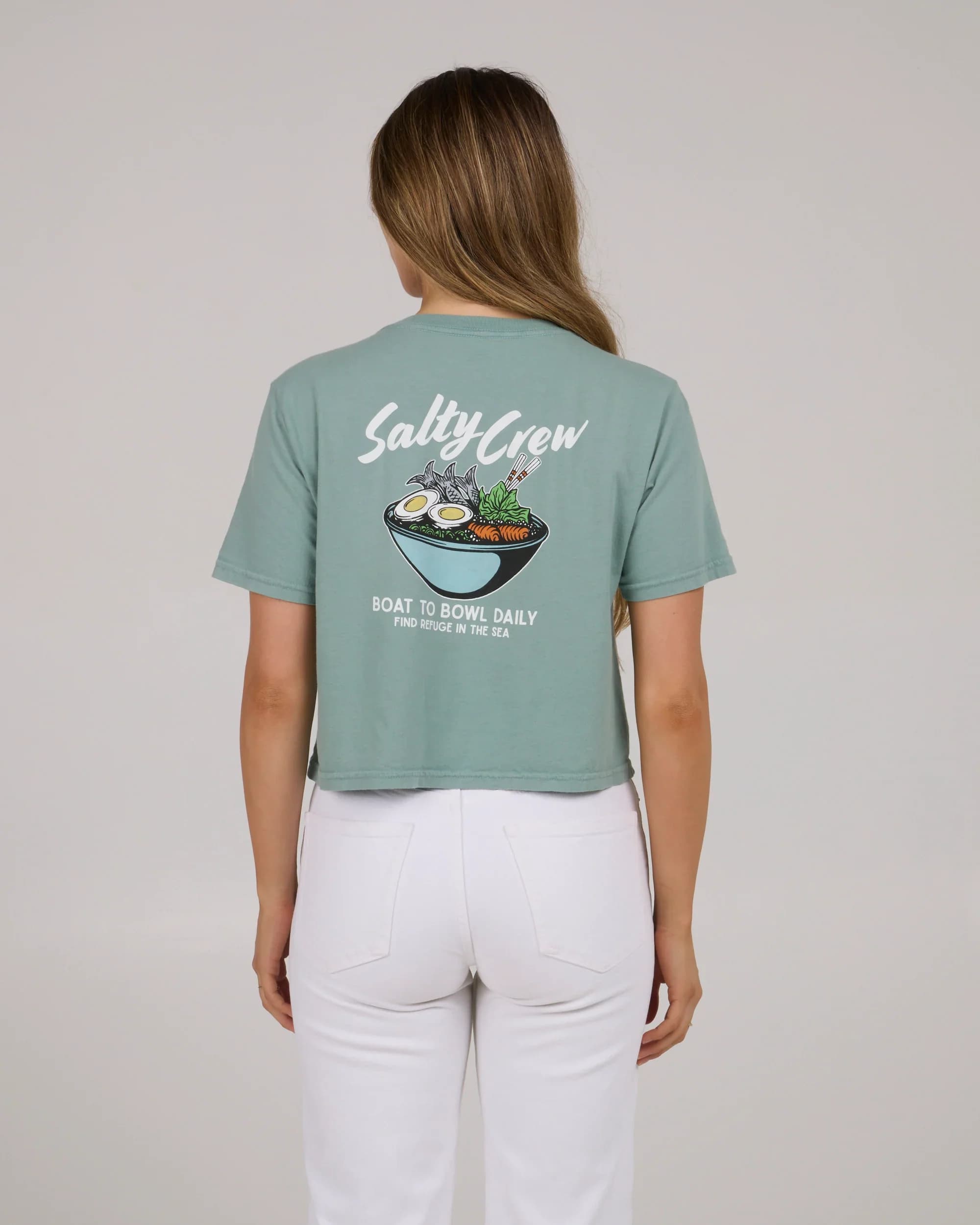 Crop Tee Fish Bowl | Salty Crew