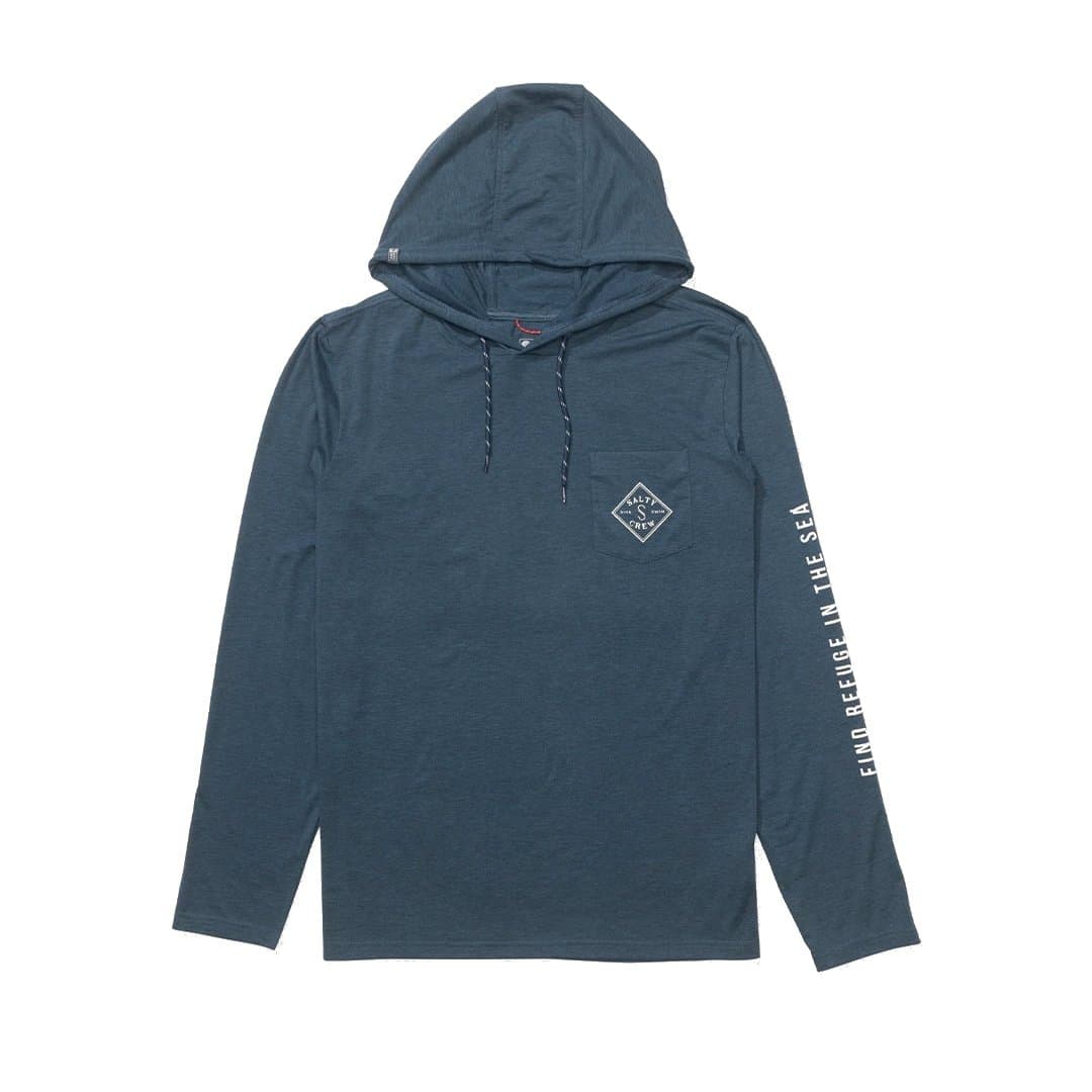 Sweat Tippet Hood Tech Tee | Salty Crew